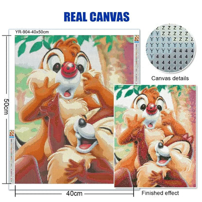 Fairy Tale Princess & Seven Friends – 5D DIY Diamond Painting Kit