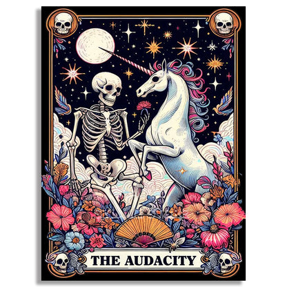“Have a Day You Deserve” Skeleton - 5D Diamond Painting Kit