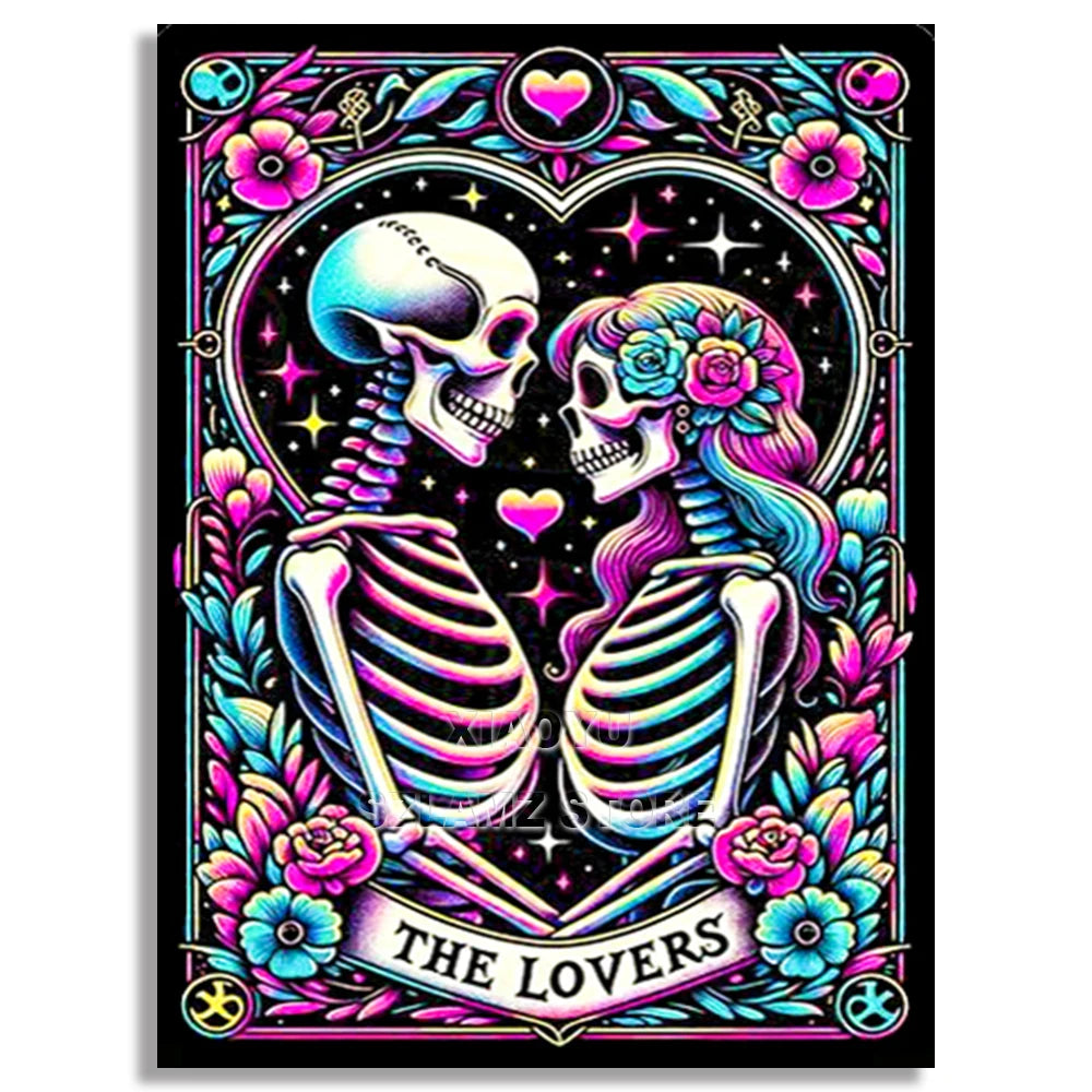 “Have a Day You Deserve” Skeleton - 5D Diamond Painting Kit