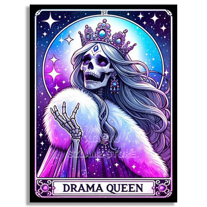 “Have a Day You Deserve” Skeleton - 5D Diamond Painting Kit
