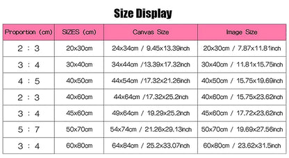 Fairy Tale Princess & Seven Friends – 5D DIY Diamond Painting Kit