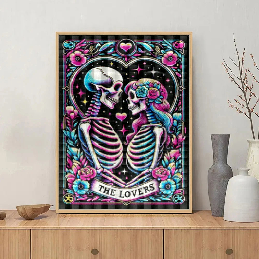 “Have a Day You Deserve” Skeleton - 5D Diamond Painting Kit