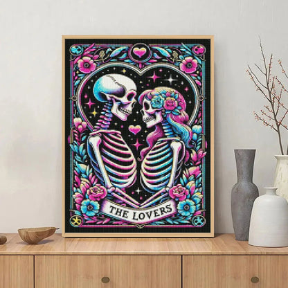 “Have a Day You Deserve” Skeleton - 5D Diamond Painting Kit