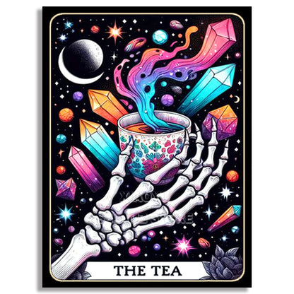 “Have a Day You Deserve” Skeleton - 5D Diamond Painting Kit