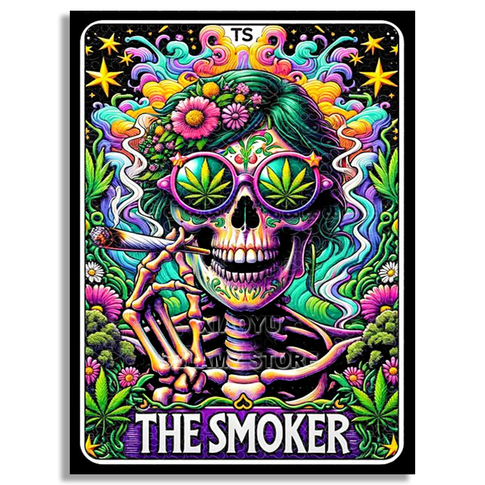 “Have a Day You Deserve” Skeleton - 5D Diamond Painting Kit