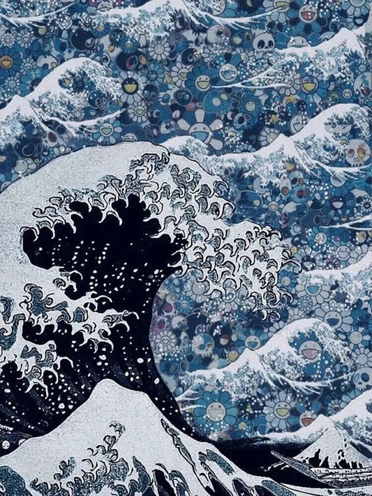 The Great Wave Remix - 5D Diamond Painting Kit
