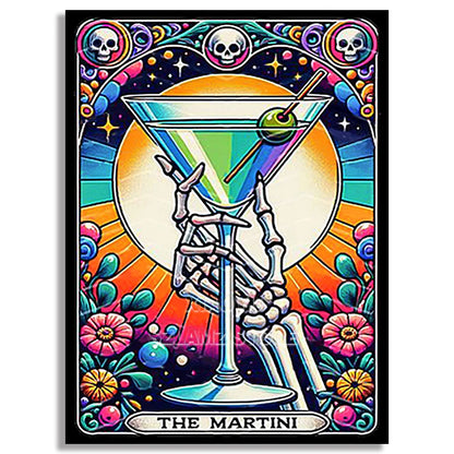 “Have a Day You Deserve” Skeleton - 5D Diamond Painting Kit